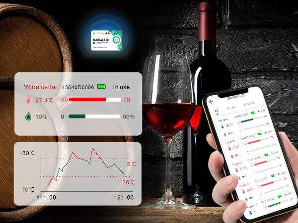 Bluetooth/Wireless temperature/humidity data logger