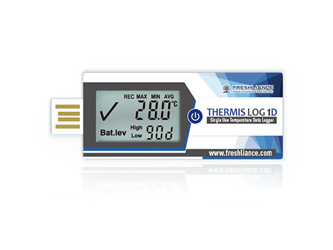 Thermis Log 1D disposable temperature data logger