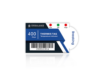 Thermis Tag disposable temperature indicator