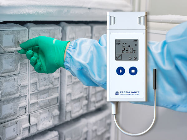 Ultra Low Temperature Data Logger For Cold Storage