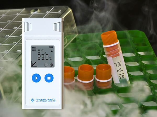 Atlas Log-IUT Dry Ice Temperature Data Logger
