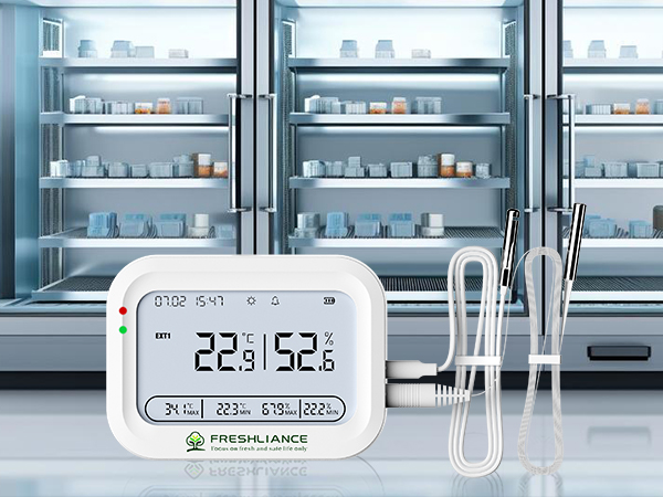 COEUS-WIFI/4G Wireless Real-time Temperature Humidity Data Logger