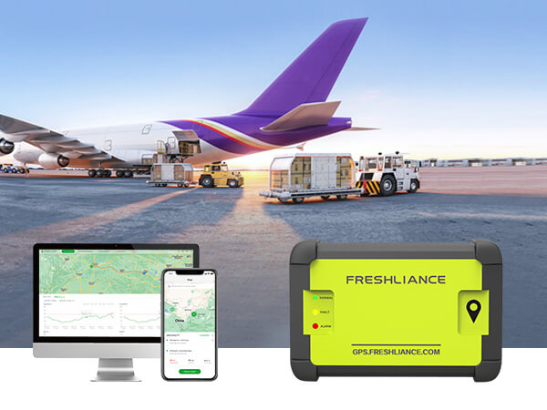 Fresh Tracker 1 Temperature Monitoring Device with GPS Tracker