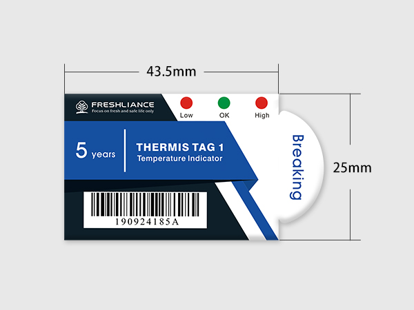 Thermis Tag 1 Temperature Indicator