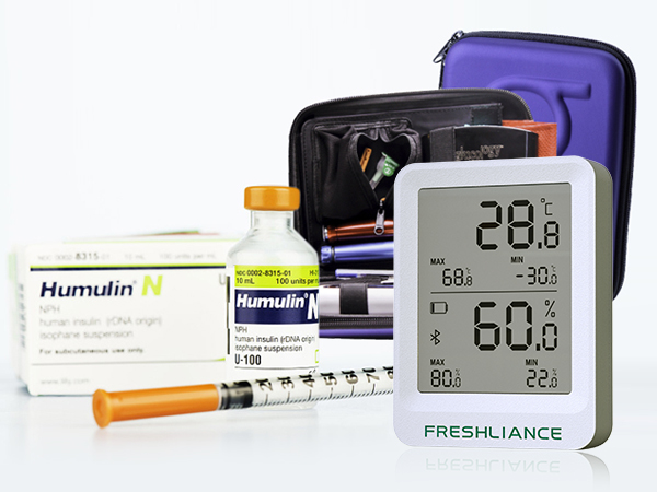 Bluetooth Temperature and Humidity Logger for Biotechnology