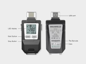 Dry Ice Ultra Low-Temperature Data Logger