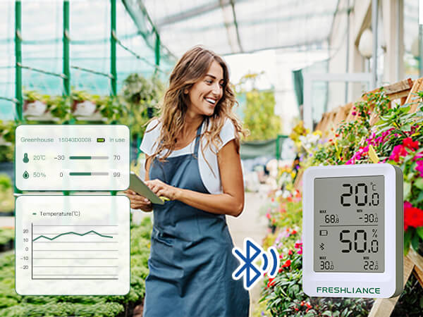 Greenhouse temperature humidity recorder price