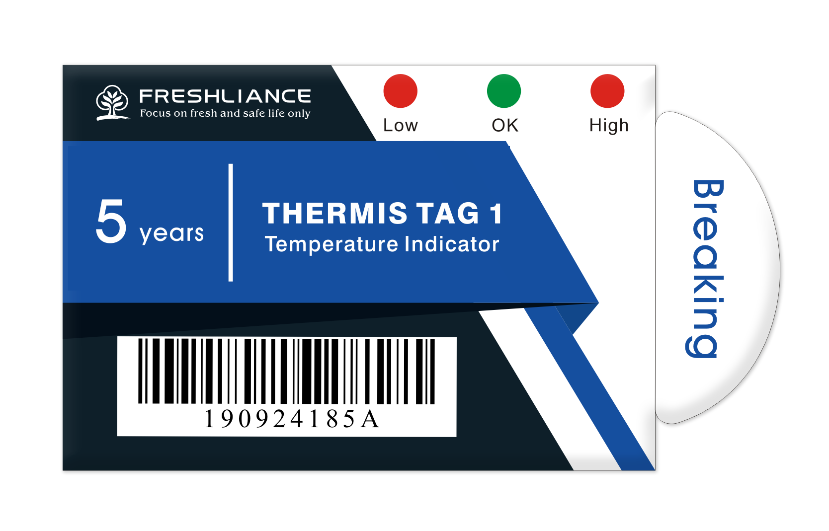 Vaccine time temperature indicator