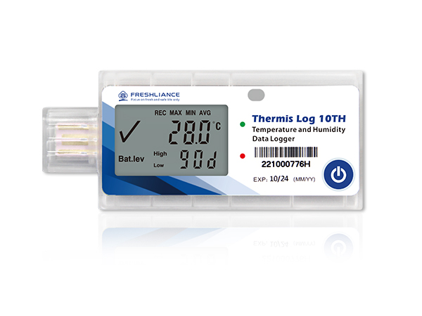 High-precision food temperature humidity recorder