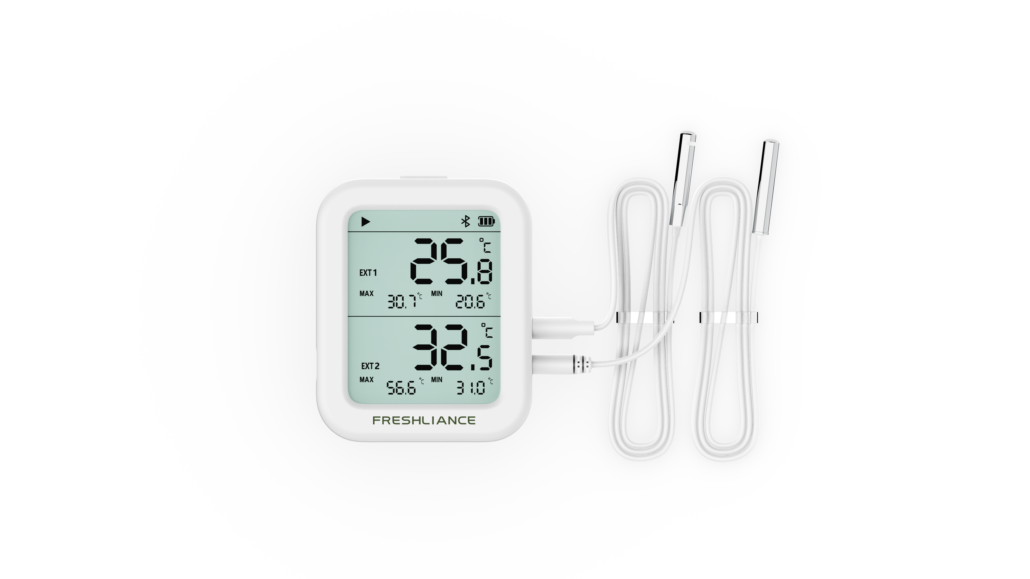 Bluetooth temperature humidity data logger available in the laborator