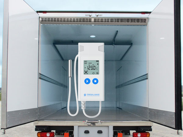 Can an ultra low temperature logger be placed in a refrigerated truck?
