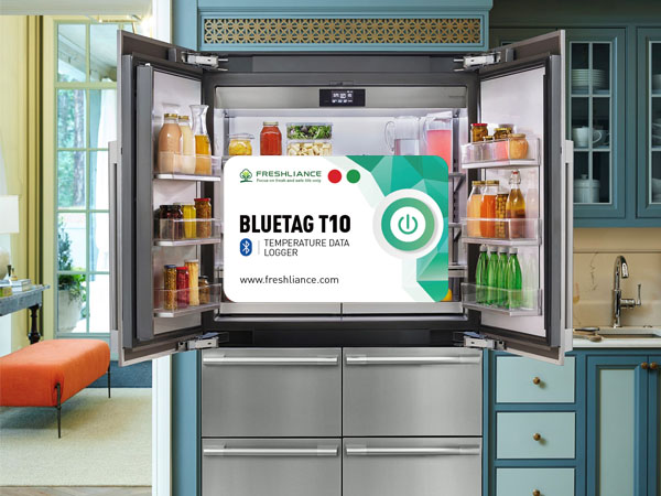 Bluetooth temp data logger that can view refrigerator historical data