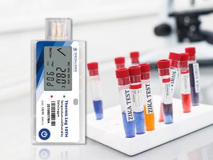 Vaccine temperature and humidity recorder with an accuracy of ±0.3℃