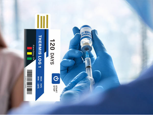 High-precision PDF temperature recorder for vaccine storage