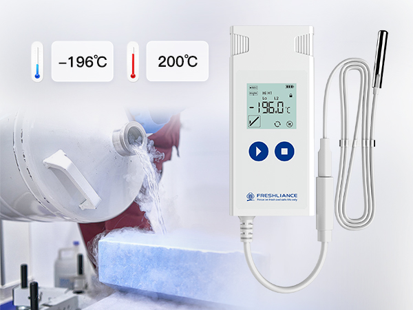 -196℃ liquid nitrogen temperature data logger manufacturer