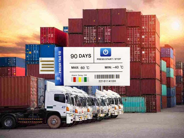 High-protection container disposable temperature data logger