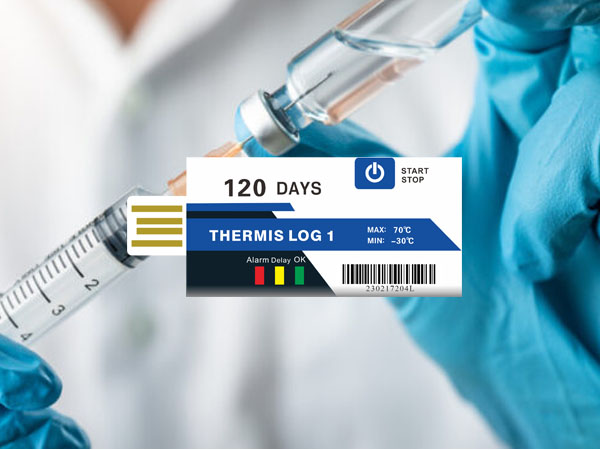 High-precision vaccine temperature sensor for transportation