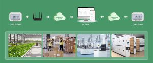 Real-time temperature monitoring for poultry farming