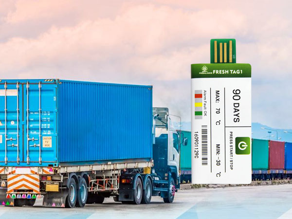 90-Day Disposable Temperature Recorder for Container Transport