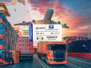Affordable single-trip temperature loggers for transportation