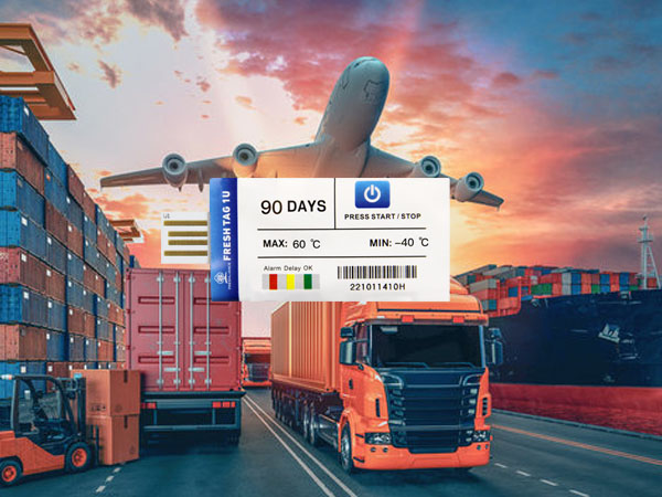 Affordable single-trip temperature loggers for transportation