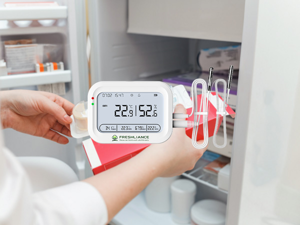 Real-time Temperature Data Loggers for Hospital Pharmacy Monitoring
