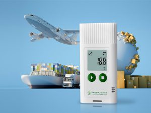 Temperature And Humidity Data Loggers With Replaceable Batteries For Flower Transportation