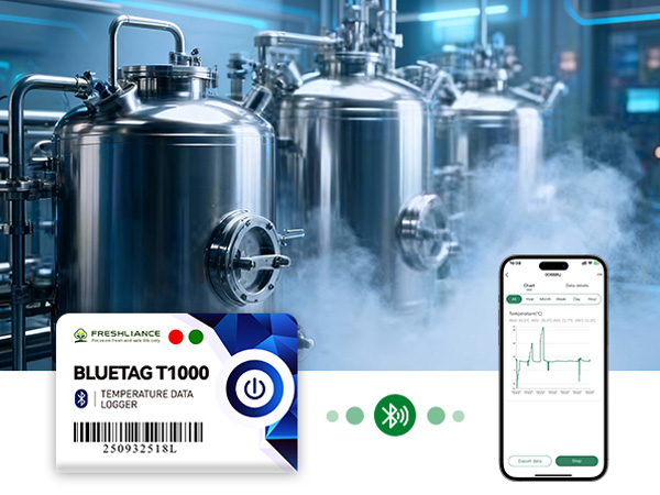 BlueTag T1000 Bluetooth High Temperature Data Logger